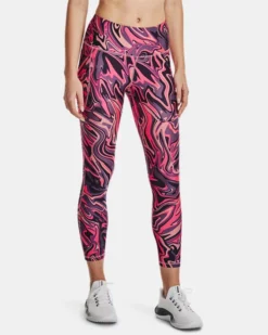 Damen HeatGear® Armour Printed 7/8 Leggings