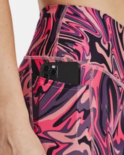 Damen HeatGear® Armour Printed 7/8 Leggings 9 Damen HeatGear® Armour Printed 7/8 Leggings -Modegeschäft Für Sportbekleidung V5 1365338 603 SIDEDET