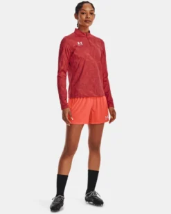UA Challenger Shorts Aus Strick Für Damen -Modegeschäft Für Sportbekleidung V5 1365431 877 FSF