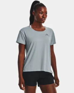 Damen UA RUSH™ Energy Core Oberteil, Kurzärmlig