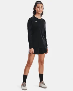 Damen UA Challenger Trainings-Langarmshirt -Modegeschäft Für Sportbekleidung V5 1367740 001 FSF