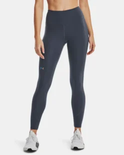 Damen UA RUSH™ Leggings Mit No-Slip-Bund, Volle Länge