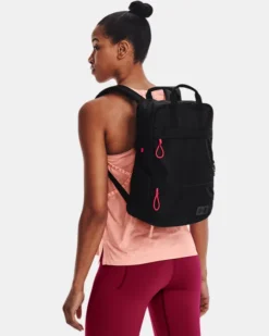 Damen UA Essentials Rucksack -Modegeschäft Für Sportbekleidung V5 1369215 001 FSF