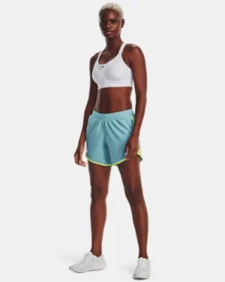 UA Fly-By Elite Shorts Für Damen (13 cm) -Modegeschäft Für Sportbekleidung V5 1369757 400 FSF