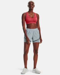 Damen UA Fly-By Elite 2-in-1-Shorts -Modegeschäft Für Sportbekleidung V5 1369768 465 FSF