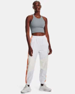 Damen UA RUSH™ Hose Aus Webstoff -Modegeschäft Für Sportbekleidung V5 1369846 100 FSF