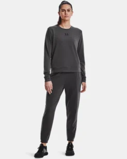 Damen UA Rival Jogginghose Aus French Terry 8 Damen UA Rival Jogginghose Aus French Terry -Modegeschäft Für Sportbekleidung V5 1369854 010 FSF