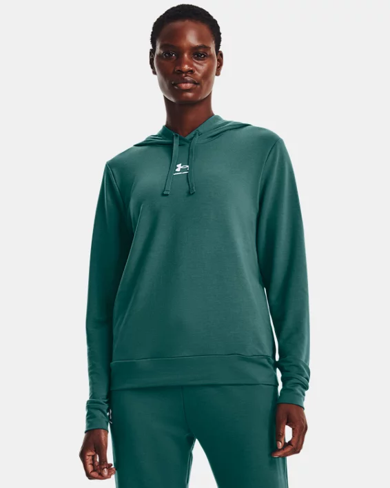 Damen UA Rival Hoodie Aus French Terry 1 Damen UA Rival Hoodie Aus French Terry