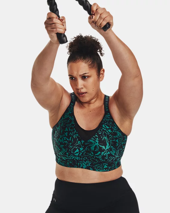 Damen UA Infinity High Sport-BH Mit Print 1 Damen UA Infinity High Sport-BH Mit Print