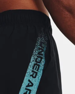Herren UA Woven Shorts Mit Grafik -Modegeschäft Für Sportbekleidung V5 1370388 005 SIDEDET