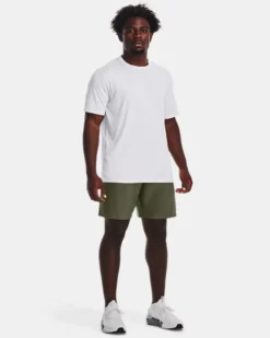 Herren UA Woven Shorts Mit Grafik -Modegeschäft Für Sportbekleidung V5 1370388 390 FSF
