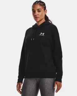 Damen UA Essential Fleece-Hoodie