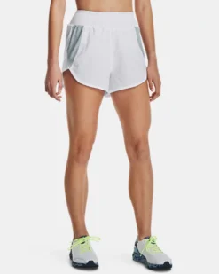 UA Fly-By Elite Shorts Mit Hohem Bund Für Damen