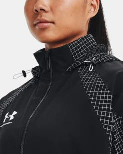 UA Accelerate Trainingsjacke Für Damen -Modegeschäft Für Sportbekleidung V5 1373388 001 COLLAR