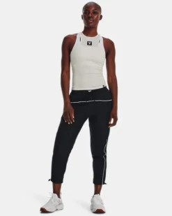 Damen Project Rock Ripp-Tanktop -Modegeschäft Für Sportbekleidung V5 1373587 130 FSF