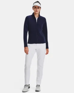 Damen UA Storm Daytona Mit Durchgehendem Zip -Modegeschäft Für Sportbekleidung V5 1373635 410 FSF