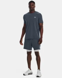 UA Vanish Woven 2-in-1 Shorts Für Herren -Modegeschäft Für Sportbekleidung V5 1373764 044 FSF