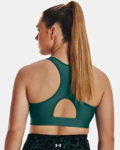 Damen Armour Bra Mid Padless BH -Modegeschäft Für Sportbekleidung V5 1373865 722 BC MD