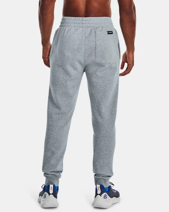 Curry Fleece-Jogginghose Für Herren 2 Curry Fleece-Jogginghose Für Herren – Bild 2