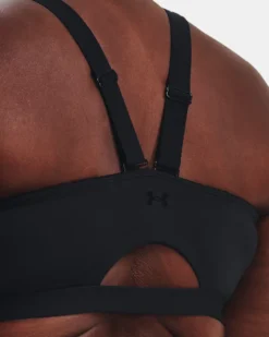 Damen UA SmartForm Evolution Mid-Sport-BH -Modegeschäft Für Sportbekleidung V5 1374379 001 BCKDET