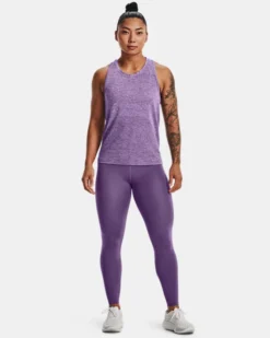 UA Seamless Stride Laufhemd Für Damen -Modegeschäft Für Sportbekleidung V5 1375697 571 FSF
