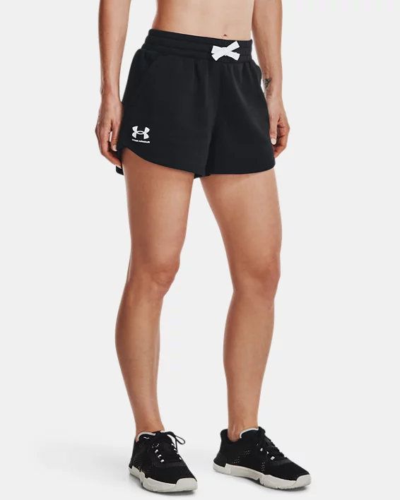 Damen UA Rival Fleece Shorts 1 Damen UA Rival Fleece Shorts