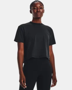 Damen UA Meridian Kurzarmoberteil