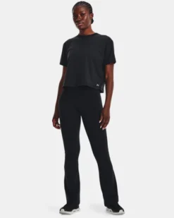 Damen UA Meridian Kurzarmoberteil -Modegeschäft Für Sportbekleidung V5 1376339 001 FSF