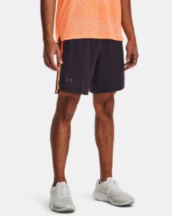 UA Launch Graphic Shorts Für Herren (18 cm)