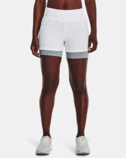 UA Run Stamina 2-in-1-Shorts Für Damen