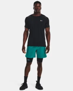 UA Peak Gewebeshorts Für Herren -Modegeschäft Für Sportbekleidung V5 1376782 722 FSFADD