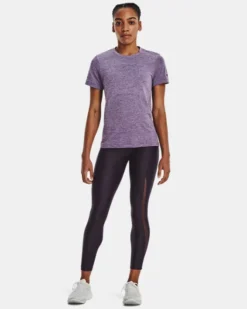 UA Fly-Fast Elite Iso-Chill Ankle Tights Für Damen -Modegeschäft Für Sportbekleidung V5 1376821 541 FSF