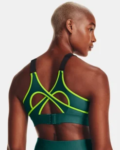 UA Infinity Crossover Sport-BH Für Hohe Belastung Für Damen -Modegeschäft Für Sportbekleidung V5 1376882 722 BC MD