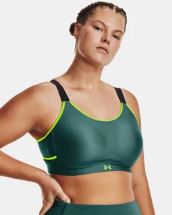 UA Infinity Crossover Sport-BH Für Hohe Belastung Für Damen -Modegeschäft Für Sportbekleidung V5 1376882 722 FC XL