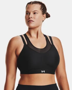 UA Infinity Low Mesh Sport-BH Für Damen -Modegeschäft Für Sportbekleidung V5 1376886 001 FC XL