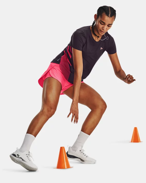 UA Flex 2-in-1-Gewebeshorts Für Damen 1 UA Flex 2-in-1-Gewebeshorts Für Damen