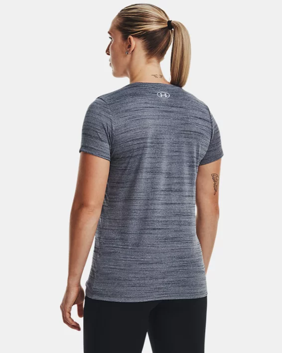 UA Tech™ Tiger Kurzarm-Oberteil Für Damen 2 UA Tech™ Tiger Kurzarm-Oberteil Für Damen – Bild 2