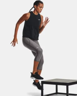 UA Essential Tanktop Aus Baumwolle Für Damen -Modegeschäft Für Sportbekleidung V5 1376959 001 FSF