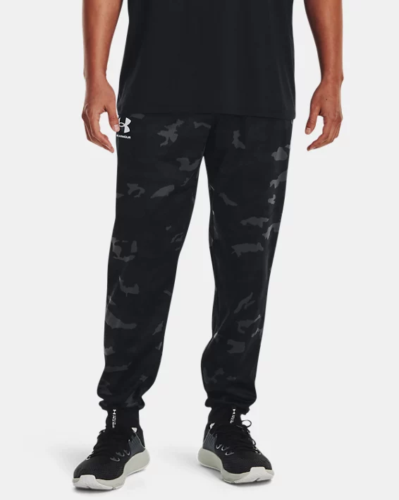 UA Sportstyle Jogginghose Aus Trikotmaterial Mit Aufdruck Für Herren 1 UA Sportstyle Jogginghose Aus Trikotmaterial Mit Aufdruck Für Herren