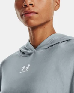 UA Rival Oversize-Hoodie Aus French Terry Für Damen -Modegeschäft Für Sportbekleidung V5 1376992 465 COLLAR