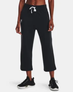 UA Rival Crop Schlaghose Aus French Terry Für Damen