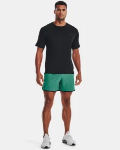 UA HIIT Stoffshorts Für Herren (15 Cm) -Modegeschäft Für Sportbekleidung V5 1377027 508 FSF