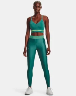 HeatGear® Leggings Mit Branding Am Bund Für Damen -Modegeschäft Für Sportbekleidung V5 1377089 722 FSF