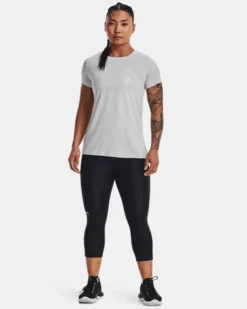 UA Tech™ Twist Gel Kurzarm-Oberteil Mit Großem Logo Für Damen 8 UA Tech™ Twist Gel Kurzarm-Oberteil Mit Großem Logo Für Damen -Modegeschäft Für Sportbekleidung V5 1377201 014 FSF