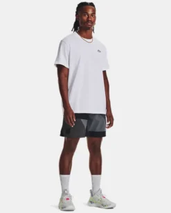 UA Stoffshorts Für Herren (18 cm) -Modegeschäft Für Sportbekleidung V5 1377306 001 FSF