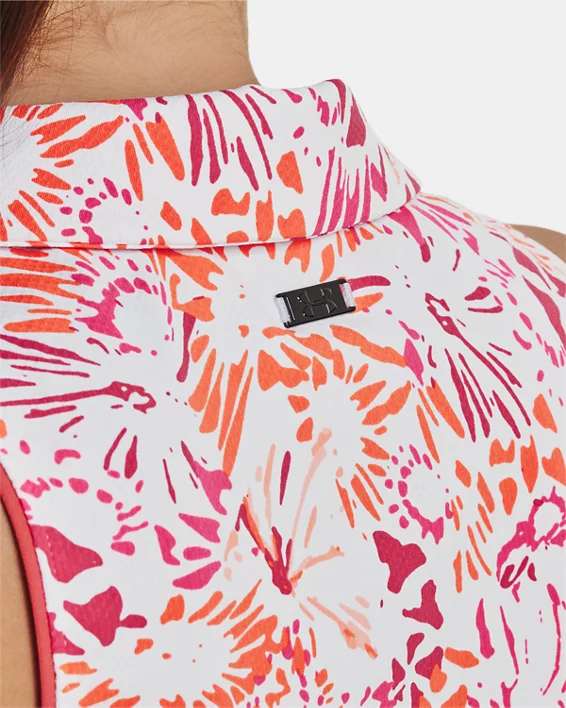 Damen UA Iso-Chill Ärmelloses Poloshirt 4 Damen UA Iso-Chill Ärmelloses Poloshirt – Bild 4