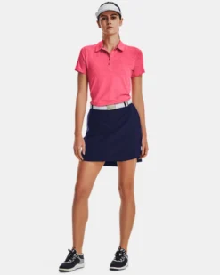 UA Playoff Poloshirt Für Damen -Modegeschäft Für Sportbekleidung V5 1377335 853 FSF