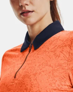 UA Playoff Wild Fields Poloshirt Für Damen -Modegeschäft Für Sportbekleidung V5 1377336 866 COLLAR