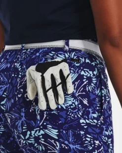 UA Links Shorts Mit Druck Für Damen -Modegeschäft Für Sportbekleidung V5 1377340 468 BPKT