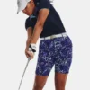 UA Links Shorts Mit Druck Für Damen